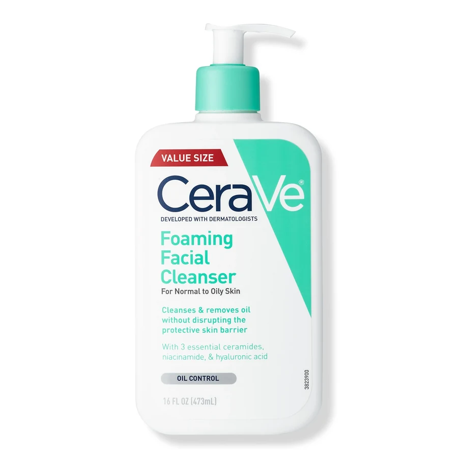 CeraVe Foaming facial cleanser
