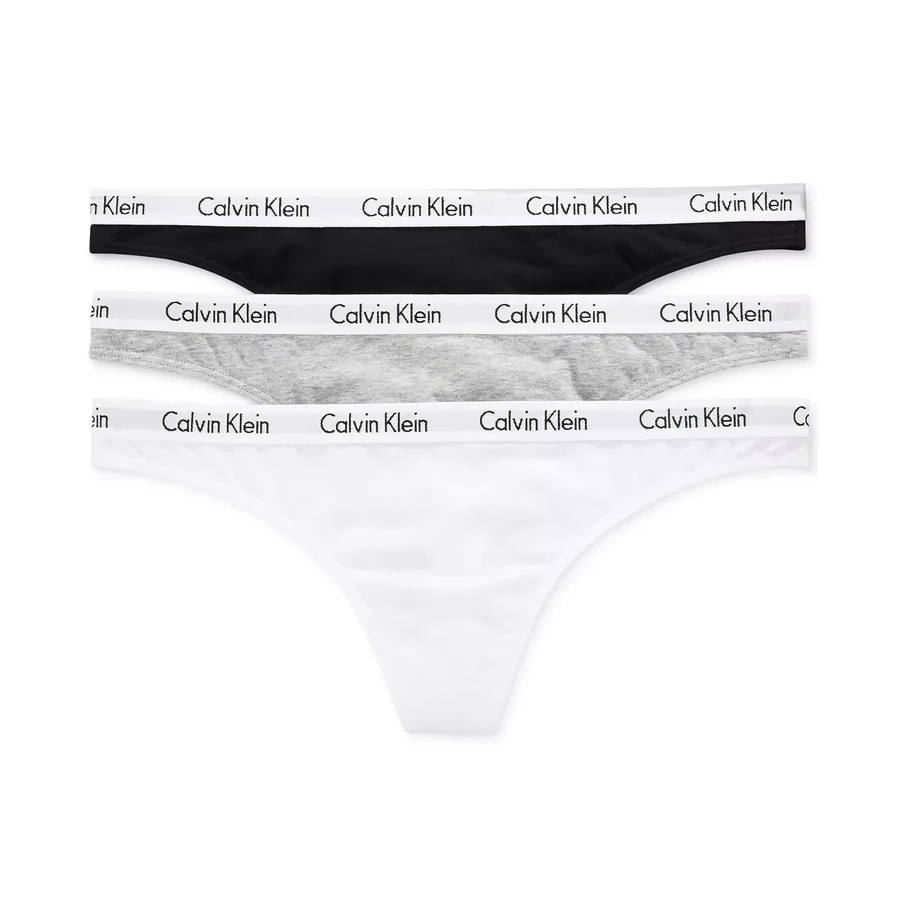 Calvin Klein Carousel logo thong, three-pack