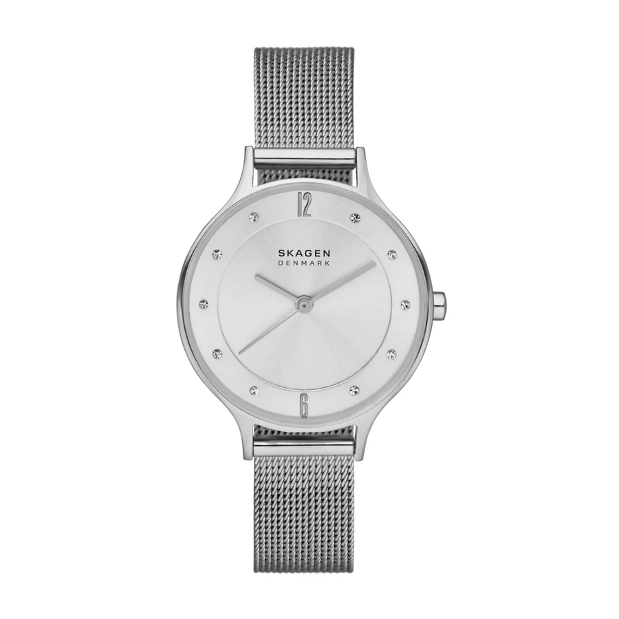 Skagen Anita Lille mesh watch, silver